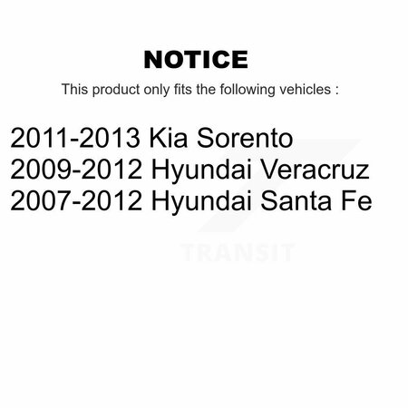 Tor Rear Lower Suspension Trailing Arm For Hyundai Santa Fe Kia Sorento Veracruz TOR-CK641883